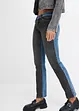 Jean Straight, taille basse, style color block, bonprix