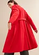 Manteau croisé court, aspect laine, bonprix