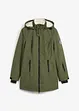 wasserdichte Funktions-Outdoor-Longjacke mit Teddyfleece, bonprix