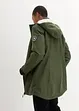 wasserdichte Funktions-Outdoor-Longjacke mit Teddyfleece, bonprix