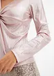 Langarmshirt mit Glitzergarn, bonprix