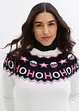 Pullover mit Weihnachtsmotiv, bonprix