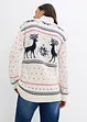 Pull à motif hivernal, bonprix