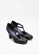 Salomés à talons en cuir, bonprix