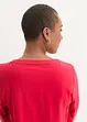Blouse fluide à col en V et manches longues, bonprix