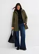 warm wattierter Winterparka mit Teddyfutter in Kapuze, bonprix