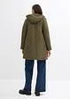 warm wattierter Winterparka mit Teddyfutter in Kapuze, bonprix