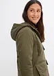 warm wattierter Winterparka mit Teddyfutter in Kapuze, bonprix