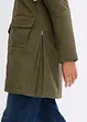 warm wattierter Winterparka mit Teddyfutter in Kapuze, bonprix