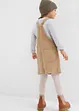 Latzkleid aus Cord, bonprix