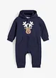 Baby Sweat Overall mit Weihnachtsmotiv aus Bio Baumwolle, bonprix