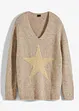 Pull motif étoile, bonprix