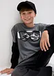 Jungen 2 in 1 Shirt, Langarm, bonprix