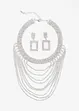 Choker & Ohrstecker (3-tlg. Schmuckset), bonprix