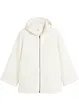 Teddy-Fleece Jacke in A-Linie mit Seitenschlitzen, bonprix