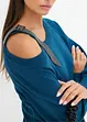 One Shoulder Pullover mit Glitzersteinen, bonprix