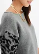 Pullover mit Leo-Muster, bonprix