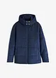 Cord-Steppjacke mit abnehmbarer Kapuze, bonprix