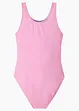 Maillot 1 pièce fille, bonprix