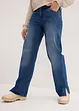 Wide-Leg-Jeans High Waist, Bequembund, bonprix