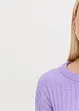 Gerippter Oversize-Pullover, bonprix