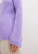 Gerippter Oversize-Pullover, bonprix