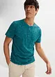 Henleyshirt, Kurzarm (2er Pack), bonprix