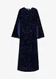 Robe à sequins en velours doux, bonprix