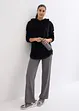 Loungewear Kuschel-Fleece Longpullover, Oversized, bonprix