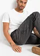 Pantalon cargo 100% coton, coupe droite et loose, bonprix