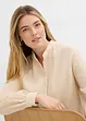 Musselin-Longbluse aus Baumwolle, bonprix