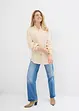 Musselin-Longbluse aus Baumwolle, bonprix