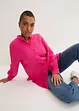 Musselin-Longbluse aus Baumwolle, bonprix