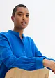 Musselin-Longbluse aus Baumwolle, bonprix