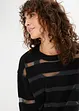 Pullover mit Mesh-Einsatz, bonprix