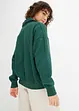 Sweatshirt mit V-Ausschnitt, bonprix