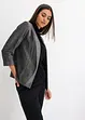 Jersey-Blazer mit Glitzer, bonprix