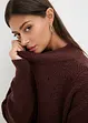 Boxy-Pullover mit Struktur, bonprix