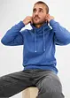 Schalkragen-Sweatshirt aus reiner Bio-Baumwolle, bonprix