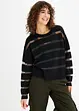 Pullover mit Mesh-Einsatz, bonprix