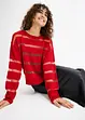 Pullover mit Mesh-Einsatz, bonprix