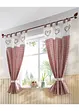 Bio Baumwoll Vorhang mit Raffhalter (1er Pack), bonprix