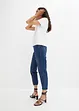 Mom Jeans High Waist, Low Stretch cropped, bonprix