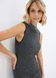 Robe en maille avec lurex, bonprix