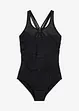 Maillot 1 pièce sculptant, maintien léger, bonprix