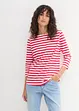 T-shirt à encolure bateau, bonprix