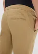 Pantalon droit stretch à taille élastiquée, Regular Fit, bonprix