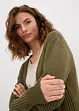 Strickjacke aus Rippstrick, bonprix