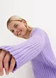 Gerippter Oversize-Pullover, bonprix