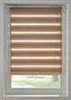 Schnurloses Doppelrollo in Leinen-Optik, bonprix